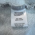 Misha Nonoo Memphis Sweatshirt Womens XXL Gray Black Combo Cropped Raglan Sleeve Photo 8