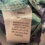 Derek Heart  Halter Top Tropical Green Small Vacation Resort Beachy Hawaiian Boho Photo 5