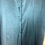 Victoria's Secret Vintage gold label Silk Sleep Shirt Button Down Short Sleeve L Photo 1