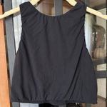 SKIMS  Fits Everybody cropped tank top high neck black racerback Photo 0