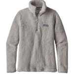 Patagonia  Women’s Los Gatos 1/4 Zip Fuzzy Fleece Pullover in Grey Size Medium Photo 0