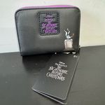 Lounge Fly  The Nightmare Before Christmas Zero Moon Floral Mini Zipper Wallet Photo 3