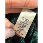 Hunter Dixon Textured Knit Sweater Green Black Long Sleeve Size Small Photo 5