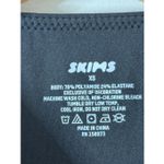 SKIMS Women’s Fits Everybody High Neck Bodysuit Onyx Size Extra Small NEW Photo 3