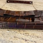 Kate Spade  Knightsbridge Byrd Clutch Handbag Chestnut Brown Patent Leather Photo 8