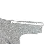 Free People  BFF Sweater Cowl Neck Slouchy Knit Boxy Pullover XS Heather Gray EUC Photo 7