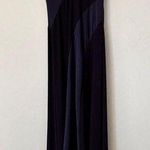 CHAPS maxi formal asymmetrical dress sleeveless v neck front and back party Photo 0