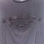 Torrid ✨ Black Sleeveless Mock Neck Ribbed Tank Top with Keyhole Cutout Size 1 Photo 1