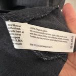 Eileen Fisher Linen Button Down Shirt Dress Size L Knee Length Lagenlook Gray Photo 3