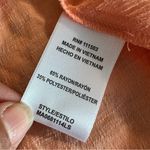 Lily Star  Coral Button-Down Shirt Photo 3