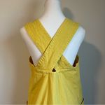 Everlane The Cross-Back Apron Mini Denim Dress Organic Cotton in Lemon Small Photo 7