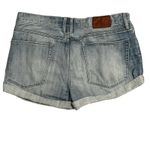 Madewell  Jean Shorts Women's Size 30 Blue‎ Denim Mid Rise Light Wash Pockets Photo 1