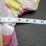 Desigual Embroidered Floral Long Sleeve Roll Tab Shirt Medium Western Rockabilly Photo 12