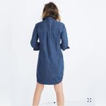 Madewell  Denim Popover Shirt Dress SZ .XS Photo 3