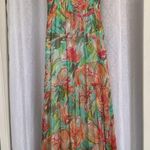 Esprit  CHIFFON MAXI DRESS Sz:6 Photo 1