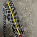 Dennis Basso New Dennis by Black and White Geometric Business Pattern Pants 12 Photo 6