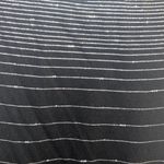 EXPRESS ✨ Womens Tank Dress Black Silver Striped Sleeveless✨ Photo 5