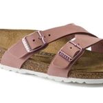 Birkenstock Yao Balance Old Rose Pink Sandals Birko-Flor Slides Photo 9
