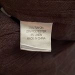 TravelSmith Women's Brown Linen Blend Blazer Size L Size L Photo 5