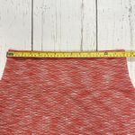 LuLaRoe Cassie Pencil skirt Coral white heathered quilted Medium M Women’s Photo 3