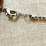 Silver tone puffy elephant pendant necklace Photo 4