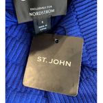 St. John Collection Architectural Ottoman Knit Jacket in Vivid Blue (6) Photo 7