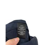 ML Monique Lhuillier Dress Womens 6 Ruched Strapless Cationic Chiffon Navy Blue Photo 5