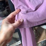 Lululemon  cropped long sleeve tee Classic-Fit Cotton crew Shirt Velvet Dust Photo 2