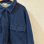 Good American Women's Oversized Shirt in Indigo Size 20 Photo 5