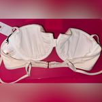 Shade & Shore Cream Ribbed Bikini Top Photo 1