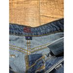 NFL Vintage  Los Angeles Rams blitz denim mini skirt Photo 2