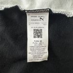 Puma Sweatshirt Women XL Black White Amplified Crop Hoodie Casual Athleisure Photo 5