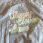 Stoney Clover Lane  x Target Gray Sweatshirt Medium Photo 2