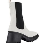 Revolve NEW St. Sana Lisbon Boot in White and Black Size 10.5 NIB Photo 1