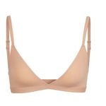 SKIMS NWT  Fits Everybody Triangle‎ Bralette Ochre Size S Photo 1