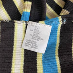Anne Klein 90s Vintage Striped Ribbed Sleeveless Knit Top Photo 3