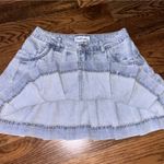 Peach Love  Denim tennis skirt ❤️ NWT size: Large  Photo 1