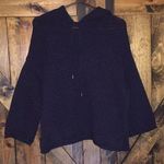 Lou & grey Navy Knit hoodie size XS runs big! Photo 0