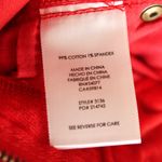 CAbi  Jeans | Red Corduroy Skinny Fit Pants Photo 8