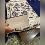 Coach š Madison Python Embossed Double Zip Wristlet ā Light Blush(B40) Photo 9