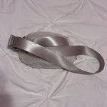 Lululemon White fuzzy  belt bag Photo 1