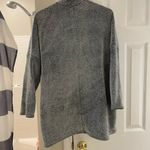 Natori  plush open front cardigan pockets gray small Photo 2