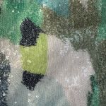 WORTH New York | Green Teal Grey Sequins Formal Fitted Pencil Skirt Size 6 S Photo 11