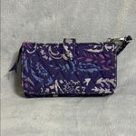 Vera Bradley  Purple and Pink Floral Wristlet Photo 1