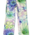 BDG URBAN OUTFITTERS  Cowboy Pastel Watercolor Floral High Waist Jeans Sz 26 MINT Photo 0