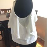Mare Mare Ciana Cold Shoulder Ruffled Blouse Size L Photo 5