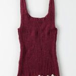 American Eagle AEO Bloody Red Sweater Tank Photo 1