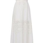 Jonathan Simkhai Waverly White Sleeveless Plunge V Photo 4