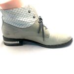 FREDA SALVADOR GRAY LEATHER & SNAKESKIN Photo 10