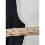 Calvin Klein  Cap Sleeve Collared Button Front Gray‎ Woven Dress Size 2 Photo 8